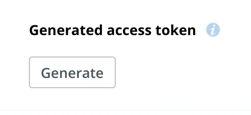 Dropbox access token copy